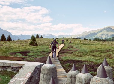 Mountainbiken in Nauders , © Tirol Werbung / Sebastian Schels 