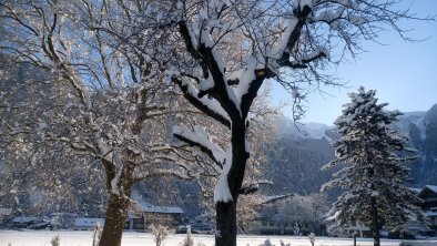 Der Garten im Winter, © Familie Moigg