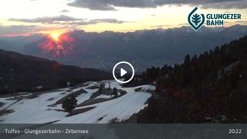 Webcam Glungezerbahn - Zirbensee
