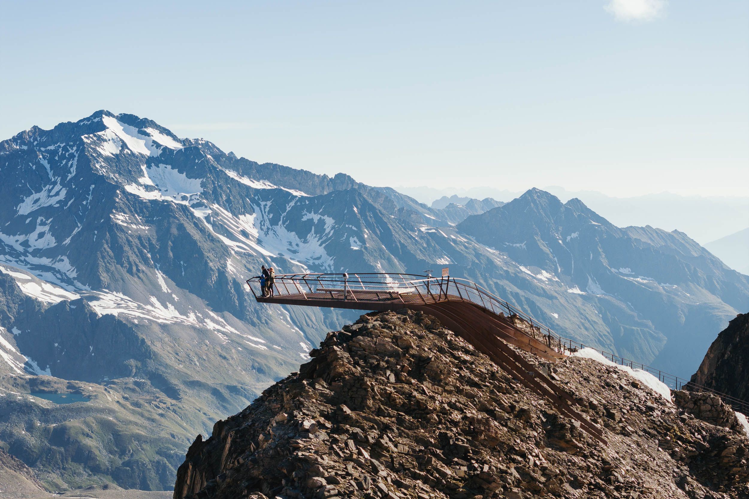 Aussichtsplattform Top of Tyrol im Stubai