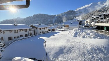 Dorfblick 1, Aussicht von der Terrasse