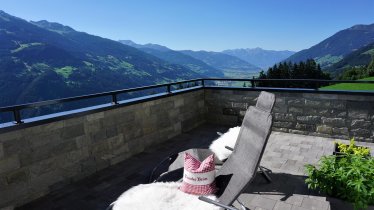 Ruhe und Erholung auf der Terrasse