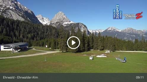 Webcam Ehrwalder Alm