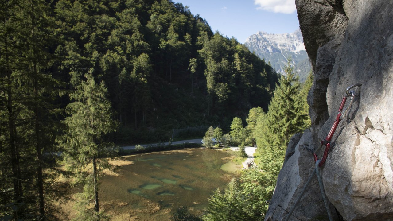 Wiesensee Klettergarten, © Tirol Werbung / Frank Stolle