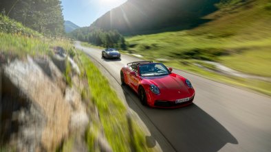 Cabrio Urlaub Defereggental mit Porsche