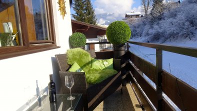 Balkon Zeit - Winter
