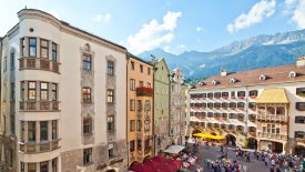 Goldenes Dachl in der Innsbrucker Altstadt, © TVB Innsbruck / Christof Lackner
