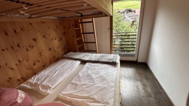 Schlafzimmer für 4 Personen mit Stockbett