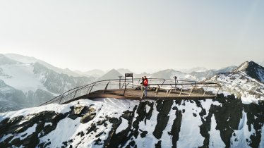 Gipfelplattform &quot;Top of Tyrol&quot; am Stubaier Gletscher, © Andre Schönherr