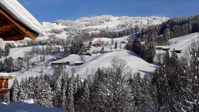 tiefverschneites Winterwunderland