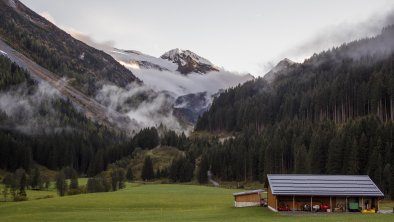 Blick zum Hintertuxer Gletscher