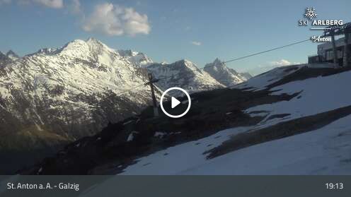 Webcam Galzig Bergstation