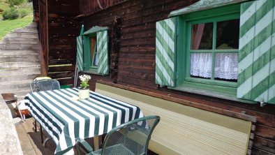 Lichtebenalm Terrasse