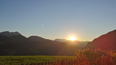 Haus Sonnegg Sonnenuntergang