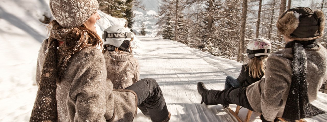 Rodelbahn-Brettlalm, © TVB Tiroler Zugspitzarena/U. Wiesmeier