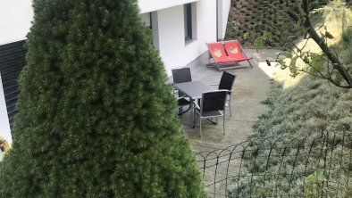 Terasse Appartement 4 bis 6 Personen