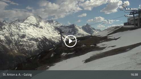 Webcam Galzig Bergstation