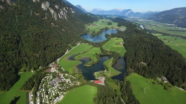 Luftaufnahme Seen Kramsach, © Alpbachtal Tourismus / Oberleiter Simon