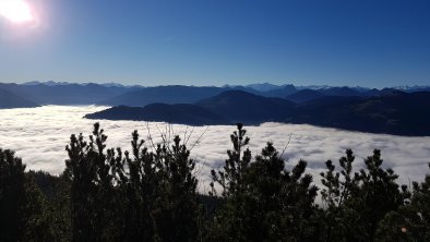 Wilder Kaiser/ Höhenweg über dem Nebelmeer