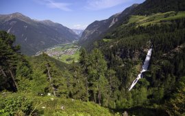 Stuibenfall in Umhausen, © Tirol Werbung/Bernhard Aichner