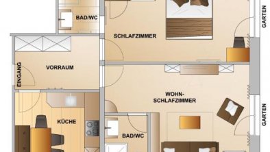 Appartements Zerzer, © bookingcom