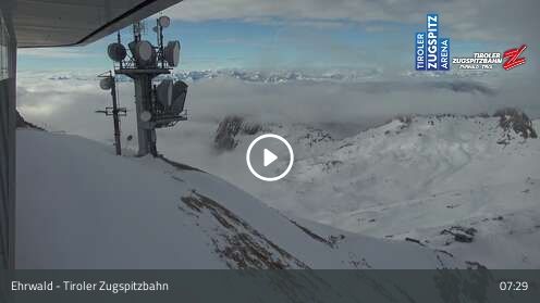 Webcam Tiroler Zugspitzbahn Bergstation