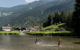 Badespaß in Längenfeld, Ötztal
