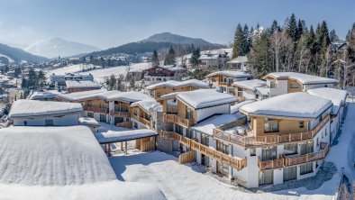 Alpina Chalets - Innenhof, © AlpenParks Chalet & Apartement Alpina Seefeld