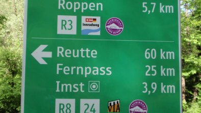 Radwegenetz Ferienregion Imst