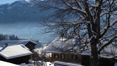 Hausansicht mit Blick nach Kitzbühel