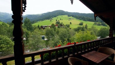 Blick vom Balkon, © Konrad Margreiter