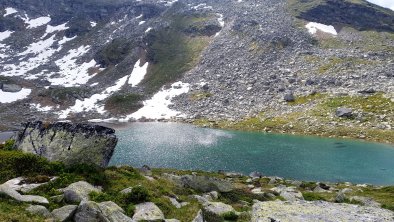 Grünsee-auf dem Weg zur St. Pöltner Hütte, © Wibmer Zedlacherhof