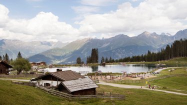 Die schön gelegene Seealm Hög, © Tirol Werbung/Frank Bauer