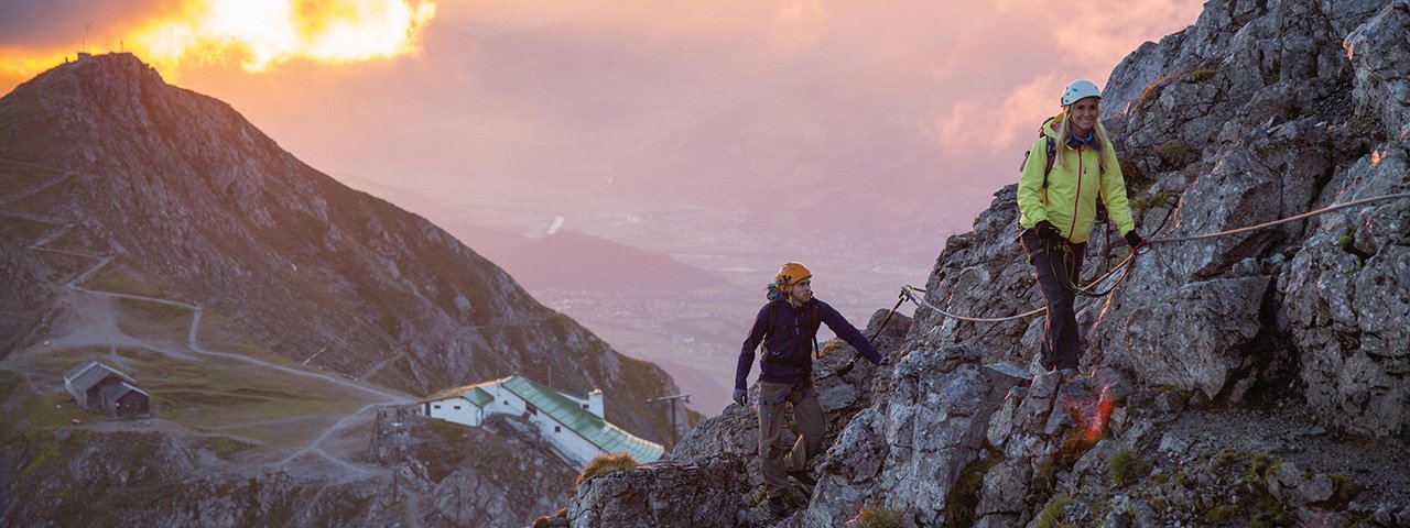 Hoch über Innsbruck: Das Klettertestival findet auf der Nordkette statt, © Innsbruck Tourismus / Christian Vorhofer