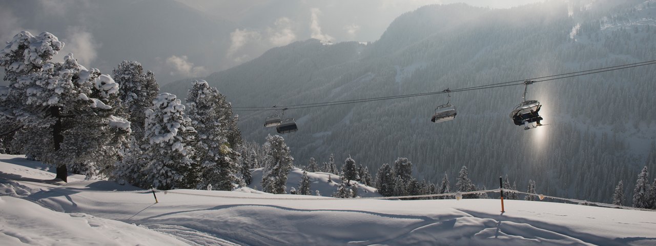 Skifahren in Mayrhofen, © Mayrhofner Bergbahnen