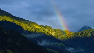 Regenbogen vor der Ahornspitze
