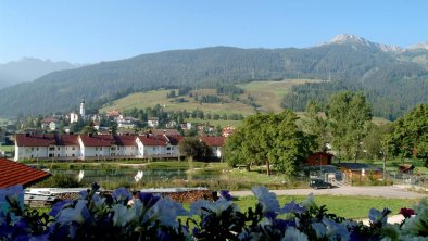 Aussicht vom Balkon