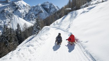 Rodeln im Stubaital, © TVB Stubai Tirol/Andre Schönherr