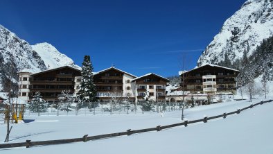 Hotel im Winter