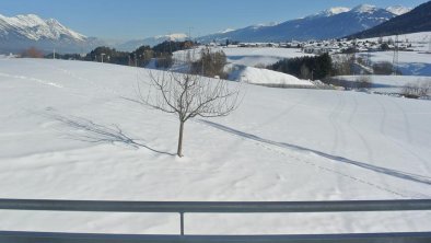 Hell Hof Aussicht im Winter