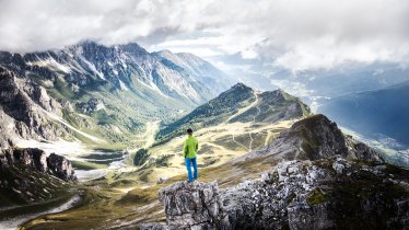 View from the top of the Hoher Burgstall mountain, © Andre Schönherr