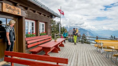 Rosskogelhütte Terrasse