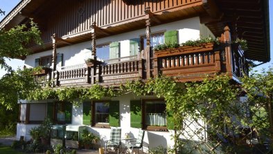 Ferienwohnung Bucher Ebbs - Blick auf Balkon