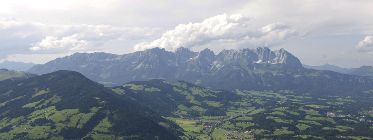 Fleckalm mit Blick auf das Kaisergebirge, © Tirol Werbung / Werlberger Michael