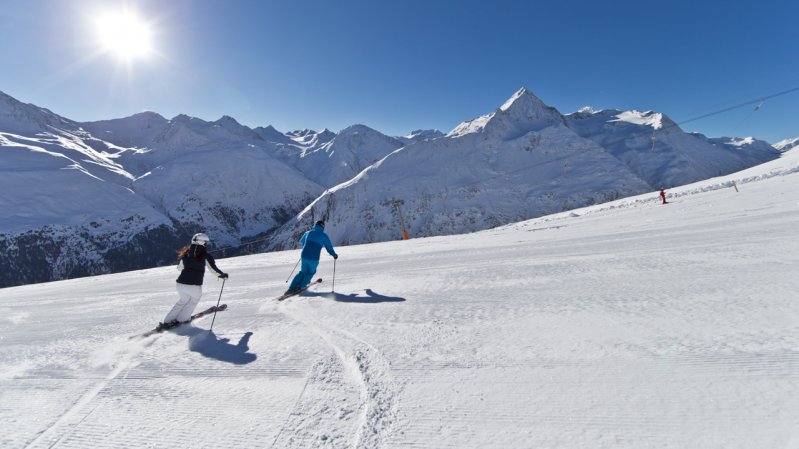 Skifahren in Vent, © Ötztal Tourismus