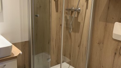Badezimmer im Gästehaus Oberweissen
