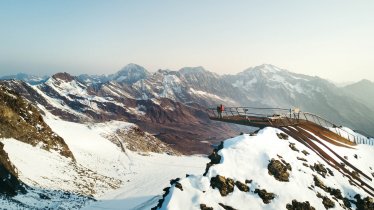 Aussichtsplattform &quot;Top of Tyrol&quot; , © Stubaier Gletscher / Andre Schönherr