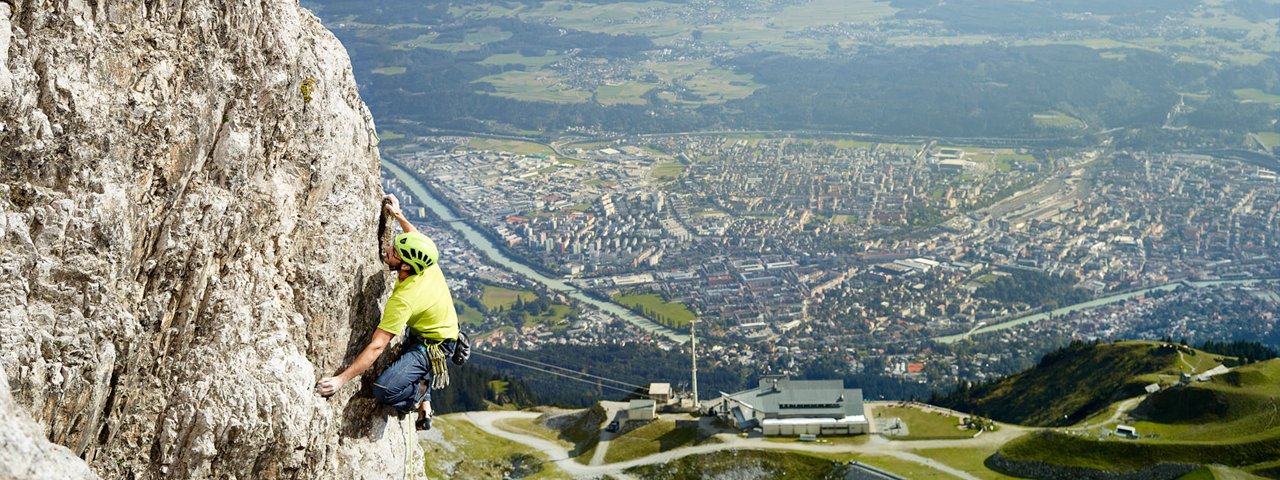 Klettern in der Region Innsbruck, © TVB Region Innsbruck