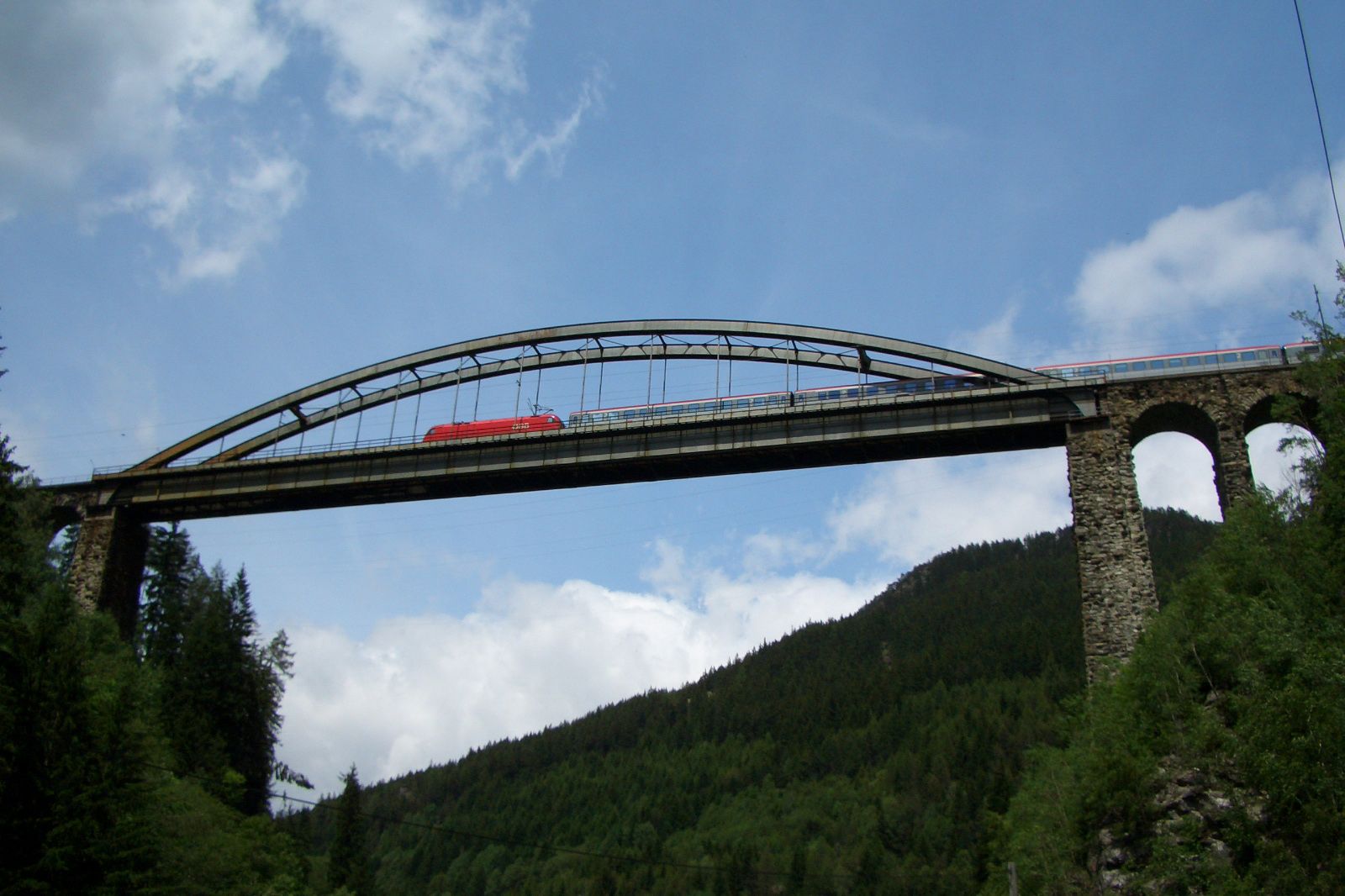 Eisenbahnbrücke Trisannabrücke