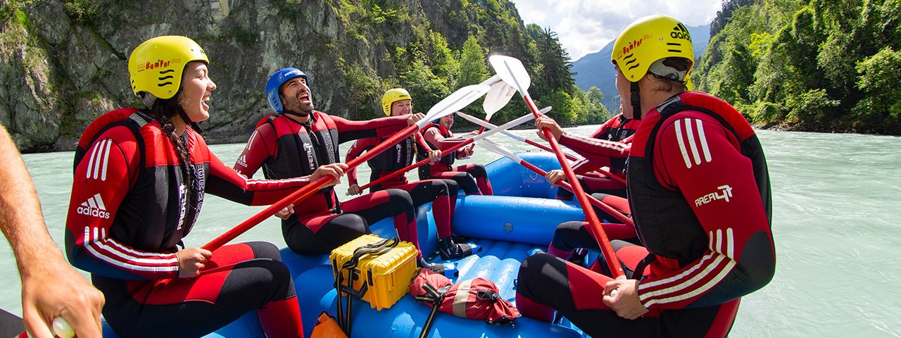 Rafting in der Imster Schlucht, © Area47